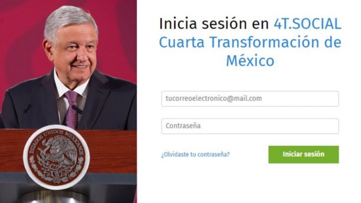 ¿La 4T tiene red social? Una nueva plataforma acepta miembros solo por invitación