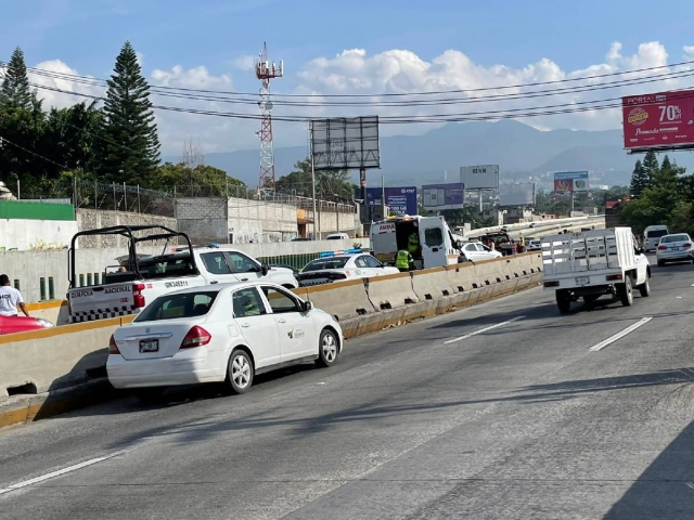 El hecho provocó caos vehicular durante algunas horas.