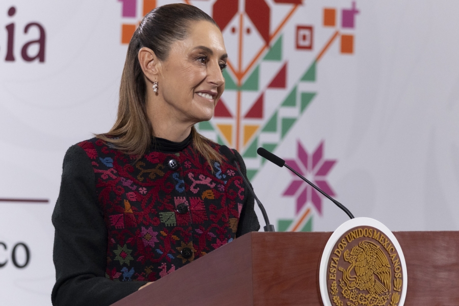 Sheinbaum señala que Boluarte llegó a Presidencia de Perú ‘por golpe de Estado’