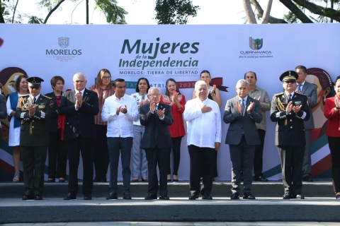 Participa magistrado presidente en conmemoración del CCXV Aniversario de la Independencia de México