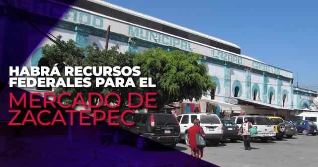Dañado por el sismo del 19 de septiembre 2017, el mercado “Lázaro Cárdenas” de Zacatepec lleva cuatro años en rehabilitación.