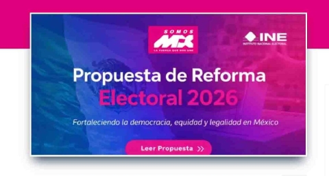 La organizaci&oacute;n Somos MX tambi&eacute;n fue se&ntilde;alada por omitir a los pueblos ind&iacute;genas en su propuesta de reforma electoral.