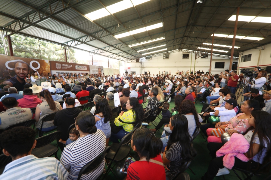 Mantiene Gobierno de Morelos presencia en Totolapan con acciones de paz y bienestar