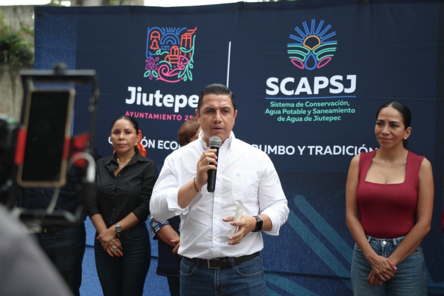 Arranca Jiutepec ampliación de red hidráulica en Atlacomulco