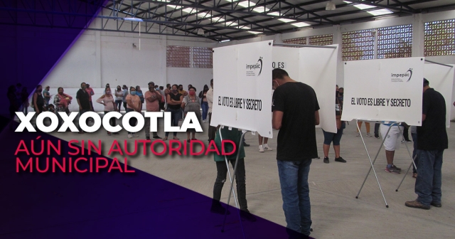 A pesar de haber realizado ya dos elecciones, Xoxocotla enfrenta la indefinición de quién será la próxima autoridad municipal. Los tribunales electorales serán los que lo definan. 