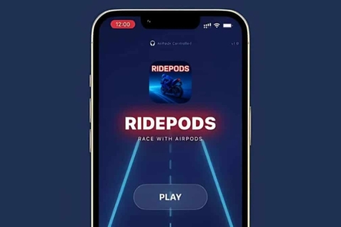 &#039;RidePods&#039;: el juego para iPhone que se controla con los movimientos de la cabeza usando los AirPods