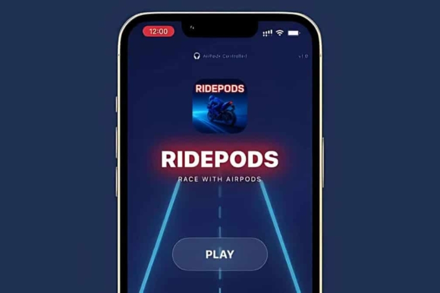 'RidePods': el juego para iPhone que se controla con los movimientos de la cabeza usando los AirPods