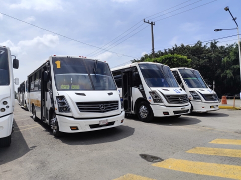 Unidades de Ruta 1 que ingresan al circuito de la UAEM cuentan ya con botones de pánico