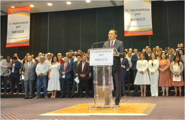Priistas anuncian rompimiento y crean grupo &#039;Congruencia por México&#039;