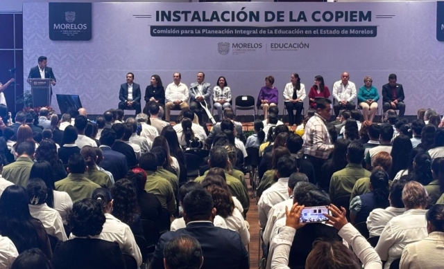 Instalan Comisi&oacute;n para la Planeaci&oacute;n Integral de la Educaci&oacute;n en el Estado de Morelos