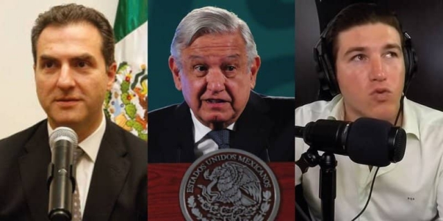 AMLO apoya a la FGR por investigación contra Samuel García y Adrián de la Garza.