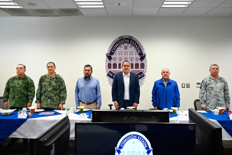 Implementa Mesa de Coordinación Estatal acciones para fortalecer la seguridad pública