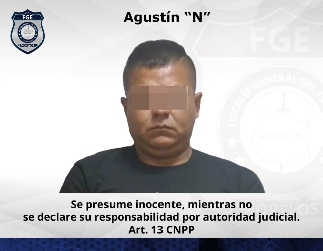 Aprehende AIC a hombre por su presunta responsabilidad en homicidio en Temixco