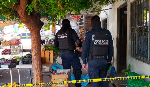 Asesinado dentro de una frutería