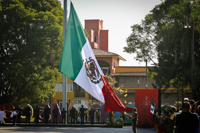 Conmemoran Día de la Bandera Nacional