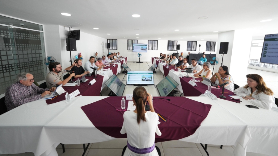 Supervisan gobernadora Margarita González Saravia y la presidenta Claudia Sheinbaum avances del IMSS Bienestar en Morelos