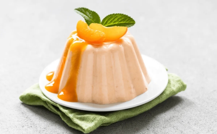 Delicia frutal: Receta de gelatina de yogur de durazno