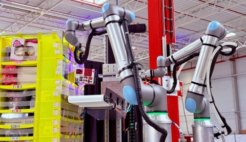 Vulcan, el robot con sentido del tacto para centros logísticos