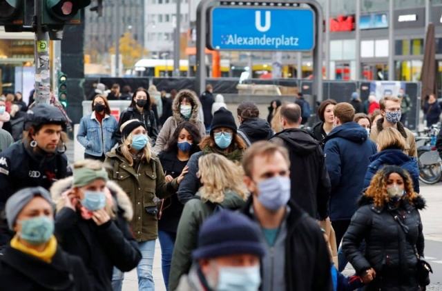 Alemania tiene su cifra más baja de contagios diarios en 9 meses.