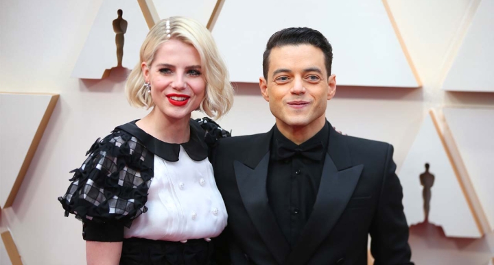 Ruptura inesperada: Rami Malek y Lucy Boynton rompen