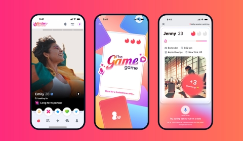 &#039;The Game Game&#039;, el juego con IA de Tinder para pulir tus habilidades de ligue