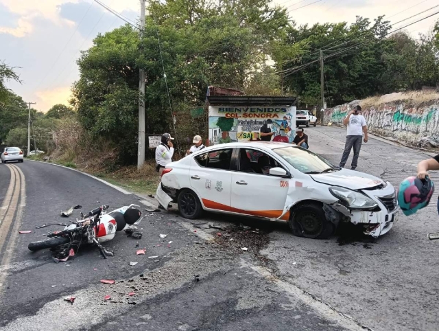 Aumentan accidentes de motociclistas en Coatl&aacute;n del R&iacute;o