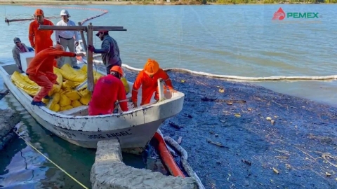 Pemex controla fuga de hidrocarburo tras derrame en Álamo, Veracruz