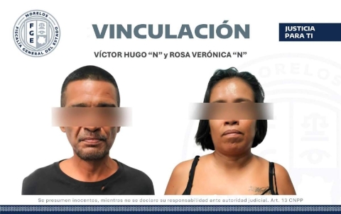  Vinculan a proceso a pareja por secuestro