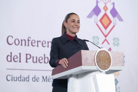 Sheinbaum afirma que M&eacute;xico 'nunca' avalar&aacute; uso de la fuerza internacional