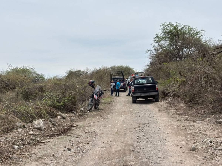 La zona donde localizaron los restos de la víctima.