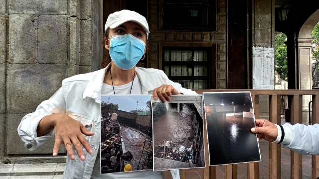 Vecinos de la colonia Delicias piden intervención urgente de Conagua