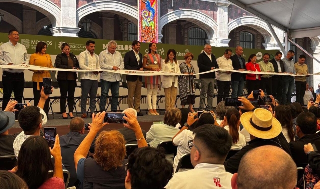 Inauguran gobernadora de Morelos y secretaria de Turismo federal &#039;X Foro Mundial de Gastronomía Mexicana&#039;