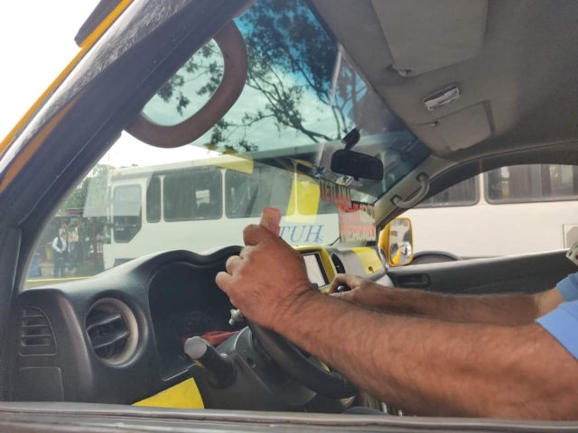 Con su trabajo como chofer del transporte público construyó su patrimonio