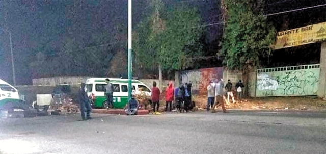 Tiran un cadáver en Santa Rosa Treinta