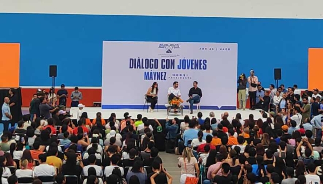 Acude Jorge Álvarez Máynez a &#039;Diálogo con jóvenes&#039; en la UAEM