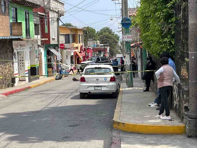 Testigos refirieron que el ahora finado se habría resistido a un asalto.