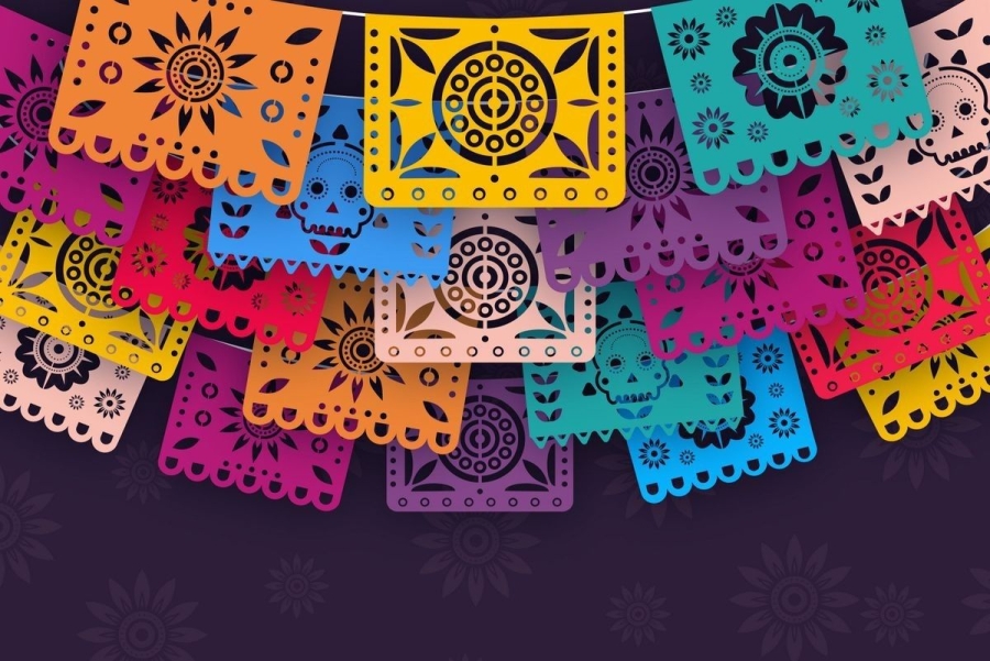 Elemento vital: Descubre el origen y significado del papel picado en Día de Muertos