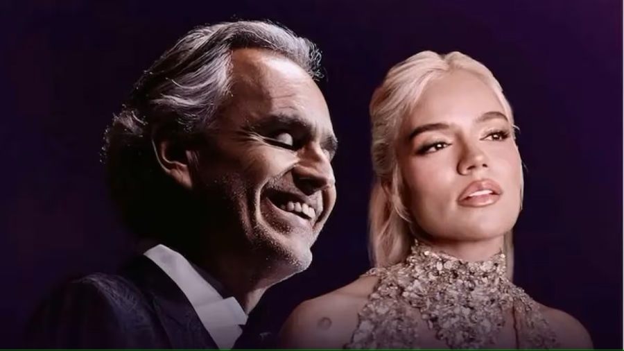 Andrea Bocelli y Karol G sorprenden con dueto en 'Vivo por ella'