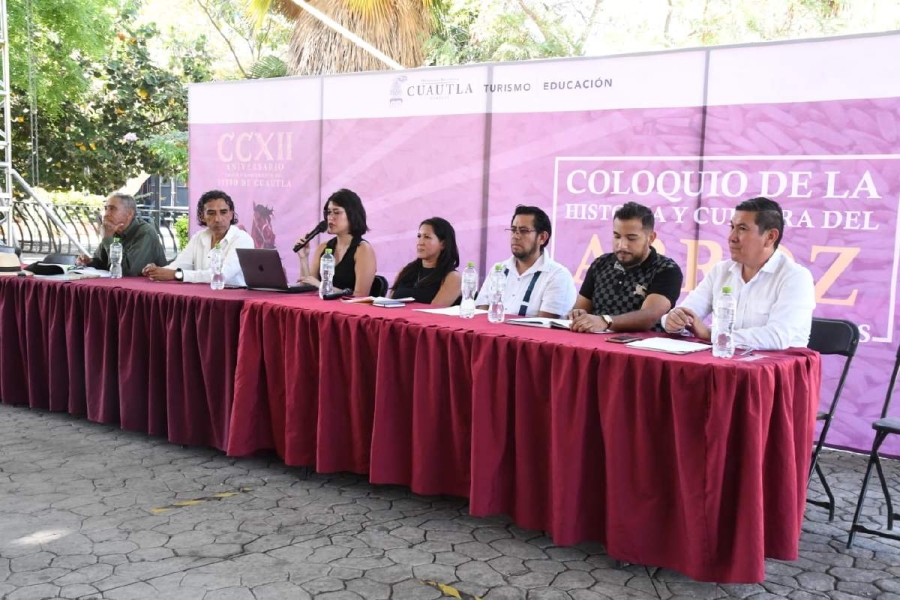 Realiza coloquio de la historia y cultura del arroz en Morelos