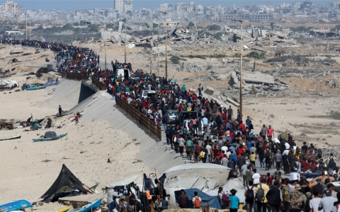 Palestinos regresan a Gaza tras alto al fuego entre Hamás e Israel