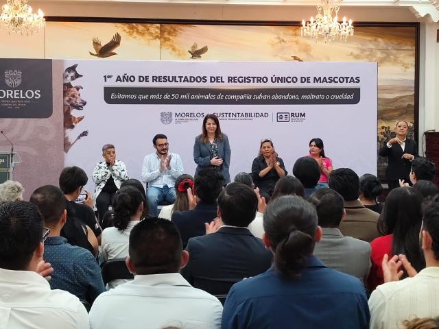 Da a conocer gobernadora Margarita González Saravia cierre de la primera etapa del Registro Único de Mascotas