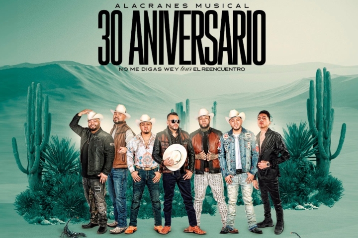 Alacranes Musical celebrará su 30 aniversario en la Arena CDMX con invitados especiales