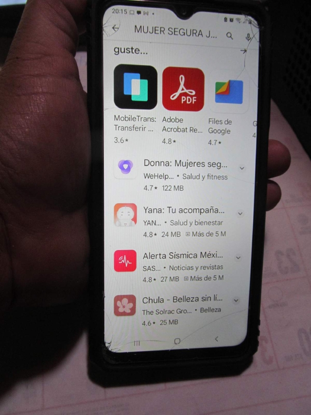  Algunos modelos de teléfono, con el sistema operativo Android, no pueden ofrecer la aplicación. Autoridades dijeron que ya trabajan en esa situación.