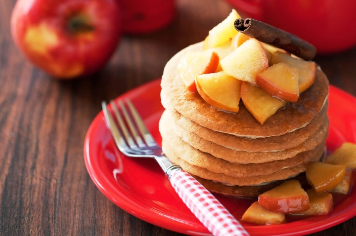 Hotcakes de avena con manzana: Una deliciosa opción saludable