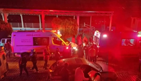 Explosión de pirotecnia deja cinco heridos