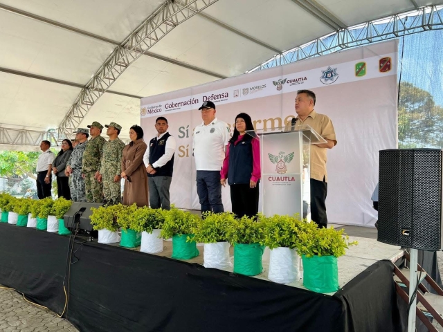 Inicia en Cuautla campa&ntilde;a nacional de canje de armas de fuego 'S&iacute; al desarme, s&iacute; a la paz'