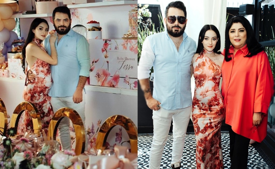 José Eduardo Derbez celebra segundo baby shower; ahora con Victoria Ruffo