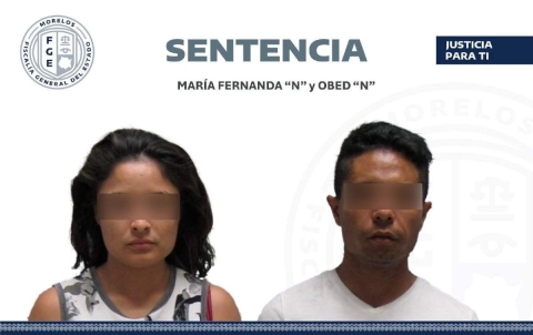 Dan casi 27 años de prisión a pareja feminicida 