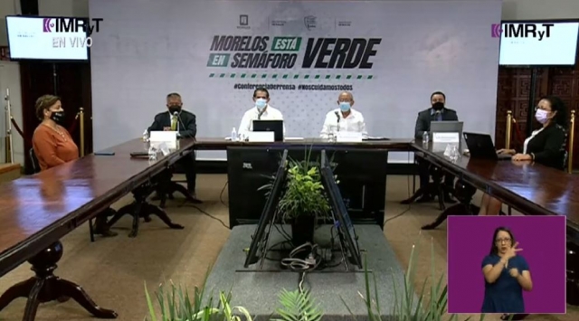 En Morelos suman 33,493 casos confirmados acumulados de covid-19 y 3,429 decesos