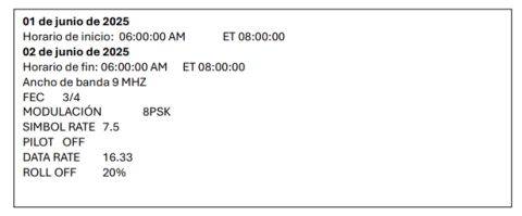 Comparte INE parámetros satelitales para transmisión de la jornada electoral del PEEPJF 2024-2025